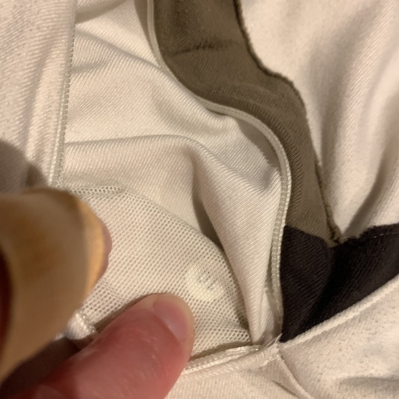 Lululemon Off White/Brown/Black Stride Luon Origami Jacket -Size 8 - Picture 9 of 16